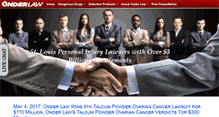 Desktop Screenshot of onderlaw.com