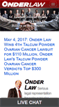 Mobile Screenshot of onderlaw.com